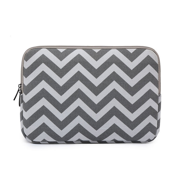LiSEN LS-525 Wavy Pattern Notebook Liner Bag, Size: 12 inches(Gray)