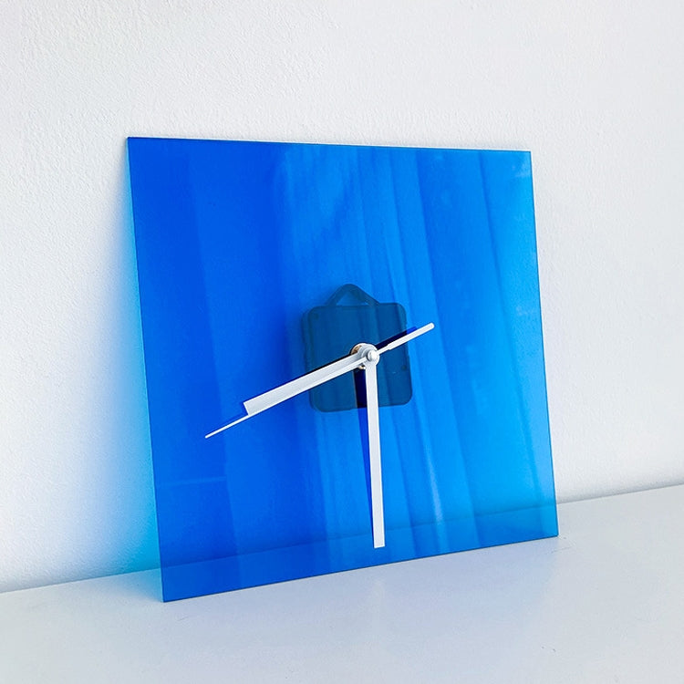 Translucent Acrylic Clock Studio Background Ornament Photo Props