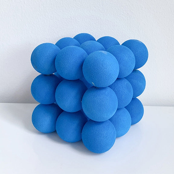 Blue Ball Magic Square Studio Background Ornament Photo Props