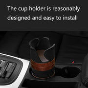SUITU R151-4  Car Air Outlet Storage Water Cup Holder Mobile Phone Navigation Multi-function Storage Box(Black Square)