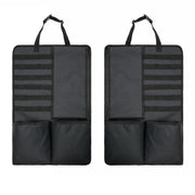 2 PCS Car Seat Back Hanging Bag Oxford Cloth Storage Bag(Black)