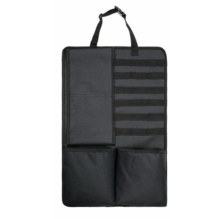 2 PCS Car Seat Back Hanging Bag Oxford Cloth Storage Bag(Black)