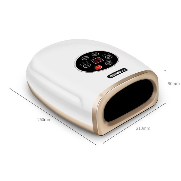 Hand Finger Joint Massager Wrist Palm Physiotherapy Mouse Hand Meridian Acupoint Massager, Specification: Charging(Pearl Black)