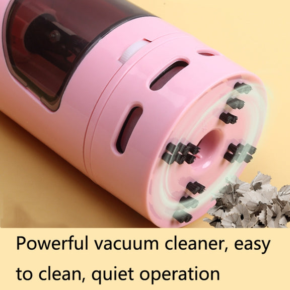 XCQ-01 Multifunctional Desktop Vacuum Cleaner with Pencil Sharpener Function(White)