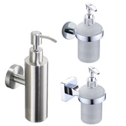 304 Stainless Steel Soap Dispenser Hand Sanitizer Bottle, Specification: 220295