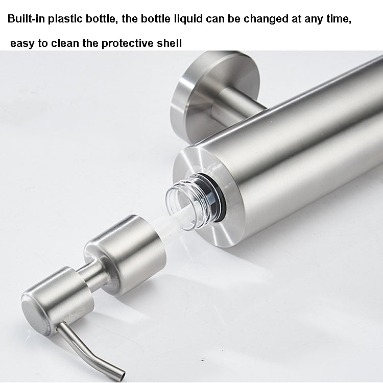 304 Stainless Steel Soap Dispenser Hand Sanitizer Bottle, Specification: 220295