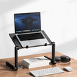 Oatsbasf Folding Computer Desk Laptop Stand Foldable Lifting Heightening Storage Portable Rack,Style: L02  Black - free shipping - PMC TechLife - Order now!