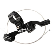 MEROCA Bicycle Telescoping Pipeline Controller Lifting Sitting Pipeline Control Switch(Black)