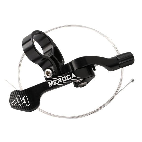 MEROCA Bicycle Telescoping Pipeline Controller Lifting Sitting Pipeline Control Switch(Black)