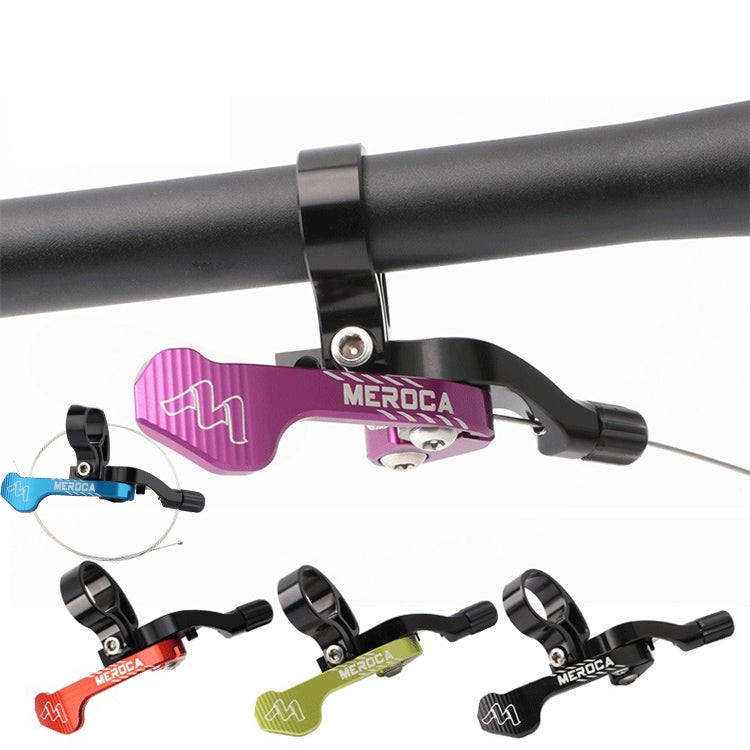 MEROCA Bicycle Telescoping Pipeline Controller Lifting Sitting Pipeline Control Switch(Black)