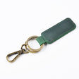 2 PCS Handmade Crazy Horse Leather Retro Keychain Car Couple Keychain, Specification: Double Ring(Ink Green) - Key Rings by PMC TechLife | Online Shopping South Africa | PMC TechLife | Buy Now Pay Later Mobicred
