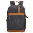 D1383 Outdoor SLR Digital Camera Backpack Waterproof Batik Canvas Camera Bag(Gray) - Backpack by PMC TechLife | Online Shopping South Africa | PMC TechLife | Buy Now Pay Later Mobicred