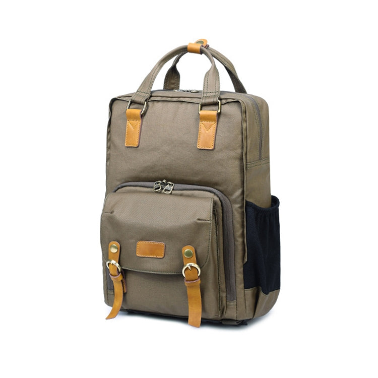 272 Wearable Shoulder Camera Bag Water-resistant SLR Digital Camera Bag(Green)