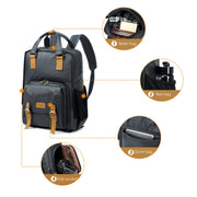 272 Wearable Shoulder Camera Bag Water-resistant SLR Digital Camera Bag(Khaki)