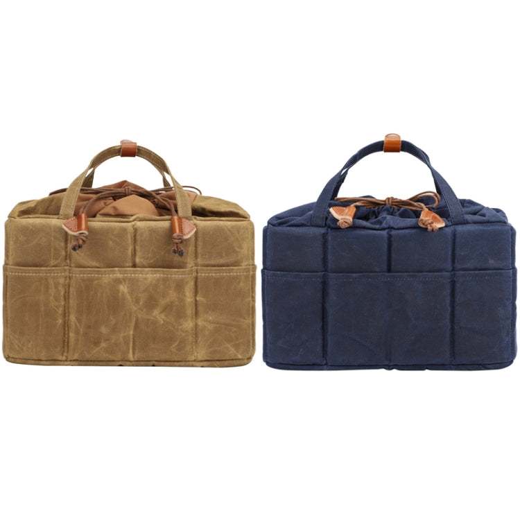 K707 Portable SLR Lens Liner Bag Camera Storage Bag(Navy Blue)