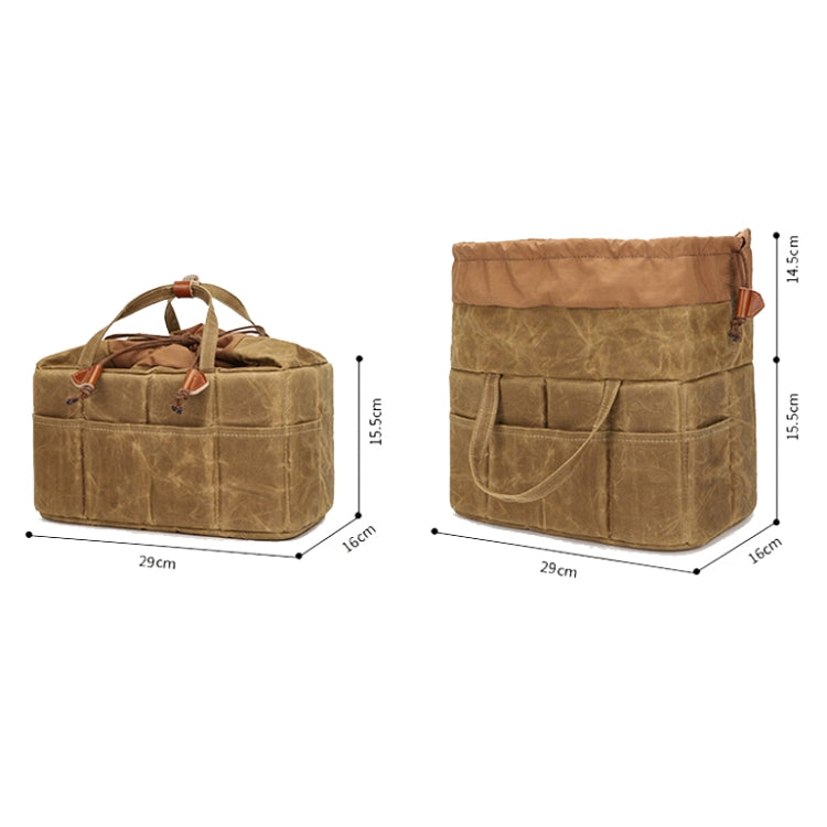 K707 Portable SLR Lens Liner Bag Camera Storage Bag(Navy Blue)