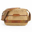 3037 SLR Camera Bag Shoulder Waterproof Messenger Camera Bag(Khaki) - Strap Satchel by PMC TechLife | Online Shopping South Africa | PMC TechLife | Buy Now Pay Later Mobicred