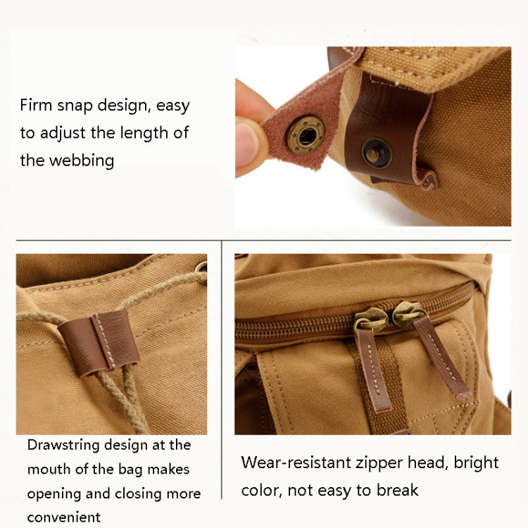FB-1235-32 SLR Camera Canvas Bag Casual Shoulder Digital Bag(Green)