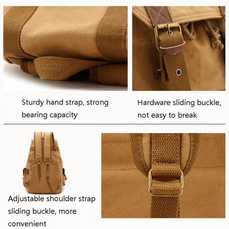 FB-1235-32 SLR Camera Canvas Bag Casual Shoulder Digital Bag(Green)