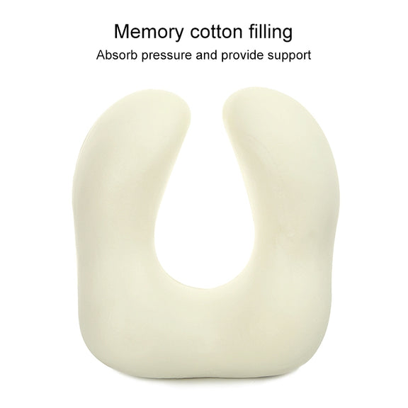 Magnetic Memory Foam U-shaped Pillow Suitable for Travel Solid Pillows(Blue)