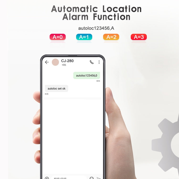 CJ280 GPS Locator Wireless Strong Magnetic Positioning Tracker, Specification: 4G 20000mAh