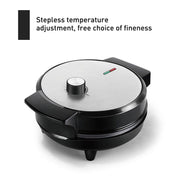 1000W Waffle Maker Breakfast Bread Maker Sandwich Maker Temperature Adjustable Electric Baking Pan(UK Plug)
