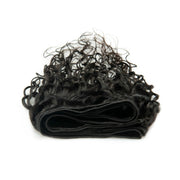 Ladies Water Wave Synthetic Fiber Hair Bun Wig(20 Inch)