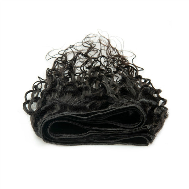 Ladies Water Wave Synthetic Fiber Hair Bun Wig(20 Inch)