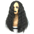 Women Chemical Fiber Middle Split Corn Perm Small Curly Long Wig(Black) - free shipping - PMC TechLife - Order now!