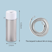 EP205 Portable Air Purifier Negative Ion Necklace Hanging Collar Purifier(Black)