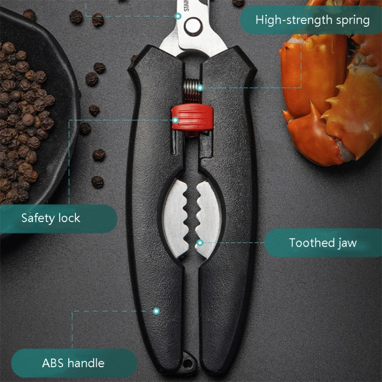 Crab Tool 304 Stainless Steel Crab Fork Crab Scissors Crab Needle,Style: 2 Fork 1 Knife