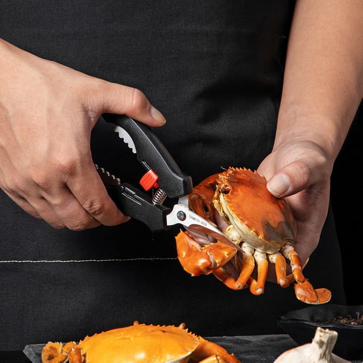 Crab Tool 304 Stainless Steel Crab Fork Crab Scissors Crab Needle,Style: 2 Fork 1 Knife
