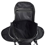 GHOST RACING GR-YXB08 Motorcycle Bag Touch Navigation Fuel Tank Package Dust Waist Bag(Without Magnet (Black))