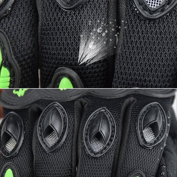 GHOST RACING GR-ST04 Motorcycle Gloves Anti-Fall Full Finger Riding Touch Gloves, Size: L(Gray)