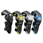 GHOST RACING GR-HX05 Motorcycle Riding Protective Gear Keep Warm Anti-Wind Anti-Fall Locomotive Knee Pad(Blue)