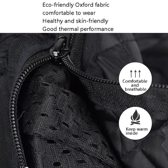 GHOST RACING GR-K06 Motorcycle Riding Trousers Racing Motorcycle Anti-Fall Windproof Keep Warm Pants, Size: M(Black)