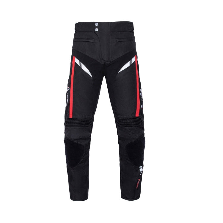 GHOST RACING GR-K06 Motorcycle Riding Trousers Racing Motorcycle Anti-Fall Windproof Keep Warm Pants, Size: XXL(Black)