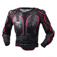 GHOST RACING F060 Motorcycle Armor Suit Riding Protective Gear Chest Protector Elbow Pad Fall Protection Suit, Size: M(Red) - Protective Gear by GHOST RACING | Online Shopping South Africa | PMC TechLife | Buy Now Pay Later Mobicred