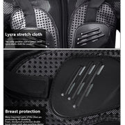 GHOST RACING F060 Motorcycle Armor Suit Riding Protective Gear Chest Protector Elbow Pad Fall Protection Suit, Size: L(Black)