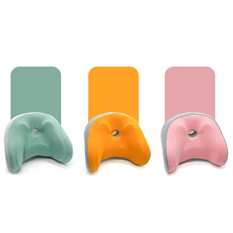 Children Car Head Pillow Car Interior Supplies Travel Sleep Adjustable U-Type Memory Cotton Neck Pillow(Pink)