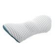 Car Supplies Lumbar Support Memory Foam Car Backrest Lumbar Cushion Seat Cushion Lumbar Pillow, Colour: Blue+Light Gray - Seat Accessories by PMC Jewellery | Online Shopping South Africa | PMC Jewellery | Buy Now Pay Later Mobicred