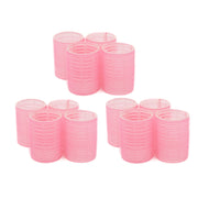 12 PCS/Set Self-Adhesive Curling Iron Hair Core Fluffy Hairdressing Tool���Random Colour Delivery, Specification: 63x32mm