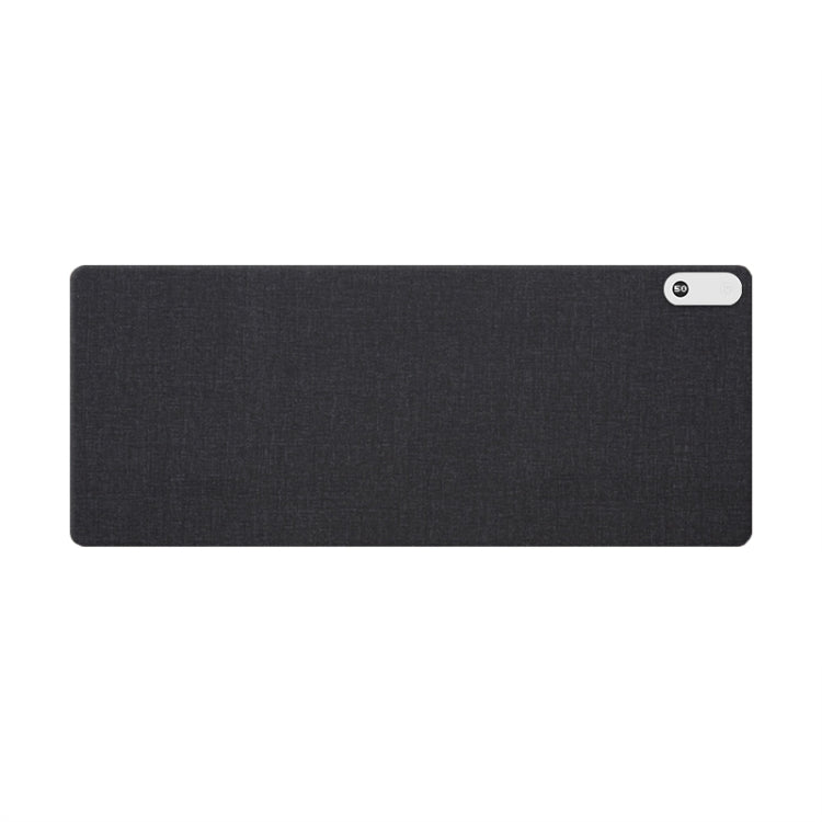 Intelligent Digital Display Timing Heating Mouse Pad Office Desktop Electric Heating Mat, CN Plug, Style:Black 80x33cm