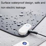 Intelligent Digital Display Timing Heating Mouse Pad Office Desktop Electric Heating Mat, CN Plug, Style:Green 60x36cm