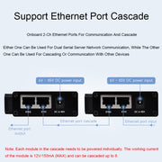 Waveshare RS232 RS485 To RJ45 Ethernet Serial Server, Spec: RS232 RS485 TO ETH (B)