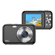 DC406L 2.4-Inch 1080P Mini HD 16X Zoom Digital Camera Home Children Camera EU Plug(Black) - free shipping - PMC TechLife - Order now!