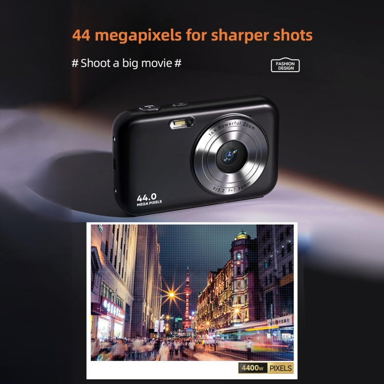 DC406L 2.4-Inch 1080P Mini HD 16X Zoom Digital Camera Home Children Camera AU Plug(Green)