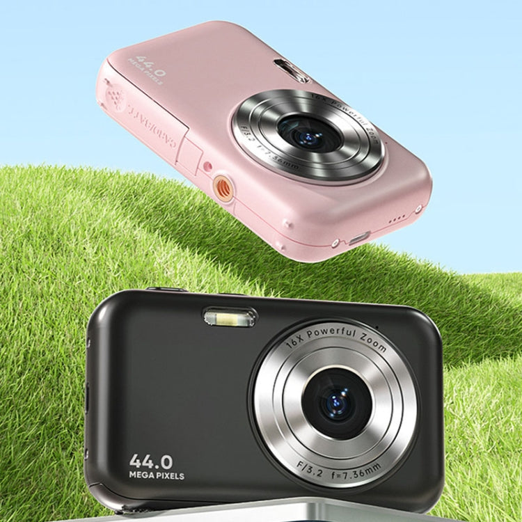 DC406L 2.4-Inch 1080P Mini HD 16X Zoom Digital Camera Home Children Camera US Plug(Purple)