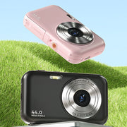 DC406L 2.4-Inch 1080P Mini HD 16X Zoom Digital Camera Home Children Camera UK Plug(Green)