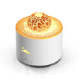 HX-130 Colorful Night Light Planet Desktop Flame Aromatherapy Humidifier, Spec: EU Plug(White) - free shipping - PMC TechLife - Order now!